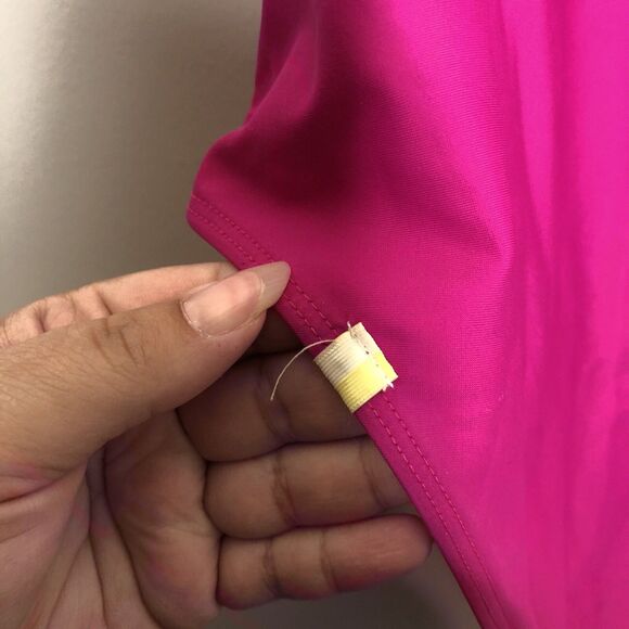 Summersalt Swimsuit Womens 10 Pink Colorblock Jetsetter One Piece UPF 50+ - Picture 5 of 8